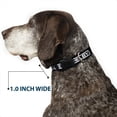 thumbnail image 6 of Carroll Shelby Pet Collar, Dog Collar Plastic Buckle, Carroll Shelby CS Shelby Racing Logo Block Black White, 9.5 to 13 Inches 1.0 Inch Wide, 6 of 8
