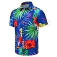 thumbnail image 5 of Camisas gráficas con sombras de palmeras para hombres, ropa con impresión 3D, camisas hawaianas de playa, blusas Y2K de manga corta, ropa vintage, blusa con solapa, 5 of 5