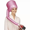 thumbnail image 2 of 1pc Portable Hair Drying Cap - Quick Drying, Styling, Curling, Bonnet PINK, 2 of 5