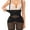 Black, variant on Women's Shapewear Tummy Control Fajas Colombianas Moldeadoras Body Shaper Bodysuit Butt Lifting Open Bust Romper