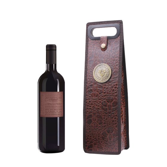 Wine Bags Of Gift Bo Red Collapsible Leather Bag Wine Bags Of Gift Bo Red Collapsible Leather Bag