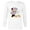 White, variant on Disney Minnie Mouse and Daisy Duck Best Friends - Long Sleeve T-Shirt for Men -Customized-White
