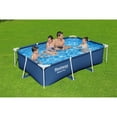 thumbnail image 3 of Bestway Steel Pro 8.5' x 67" x 24" Rectangular Above Ground Swimming Pool, 3 of 9