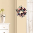 thumbnail image 4 of Guirnalda de Peonías de Imitación para Decoración de Puertas y Paredes., 4 of 5