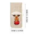 Bags Christmas Gift Bags Buffalo Plaid Bottle Cover With Drawstring Tag bags-christmas-gift-bags-buffalo-plaid-bottle-cover-with-drawstring-tag