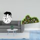 thumbnail image 2 of Reloj de pared,Reloj de pared de gato para sala de estar,dormitorio decorativo.,Alfombra de piso,Alfombra de piso irregular,suave y moderna.,Alfombra de flores y plantas,alfombra de noche, 2 of 8