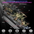 thumbnail image 5 of Camouflage Magnetic Kickstand Case for Apple iPhone 14 Pro, Military Grade Heavy Duty Shockproof Protection Army Camo Phone Cover Case for iPhone 14 Pro MC Army Green, 5 of 13