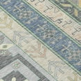thumbnail image 4 of 8' Silver Beige And Gold Round Aztec Washable Indoor Outdoor Area Rug, 4 of 5