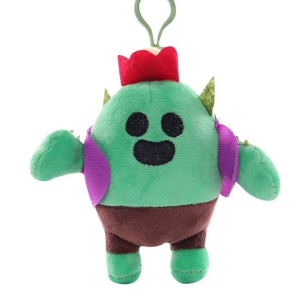 Brawl Stars Spike Plush Toy Clearance, Brawl Stars Plush,Cameraman Game Figure Plushies,Soft Cotton Stuffed Animal Plushie Doll Collectible Gifts for Kids Fans Christmas Halloween Day