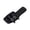 X-Black, variant on GERsome Women's Flat Sandals Square Open Toe Slip-On with Buckle Summer Beach Slides for Outdoor Wear Black Size 5.5
