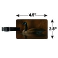 thumbnail image 5 of Canada Canadian Goose Rectangle Leather Luggage Card Suitcase Carry-On ID Tag, 5 of 8