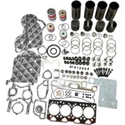 Perkins 1004.4 Engine Rebuild Kit with Liners Pistons Gasket Set Fits CAT 416C 426C 428C JCB 3CX