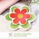 thumbnail image 2 of TOPBATHY - 10 pegatinas autoadhesivas antideslizantes con diseño de flores de colores, calcomanías creativas para baños, bañeras y duchas., 2 of 5