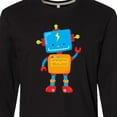 thumbnail image 4 of Inktastic Cute Robot, Colorful Robot, Funny Robot, Robotics Long Sleeve T-Shirt, 4 of 5