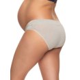 thumbnail image 3 of Felina | Organic Cotton Maternity Hipster Panties 3-Pack (Slate Pebble Cloud, Medium), 3 of 3