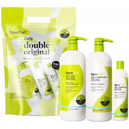 DevaCurl 2021 New Year Liters - For Curly Hair - 1 ct (Pack of 3)