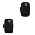 thumbnail image 1 of maskred Sports Cycling Jogging Gym Armband Arm Band Holder Bag For Mobile Phones black 2Set, 1 of 6