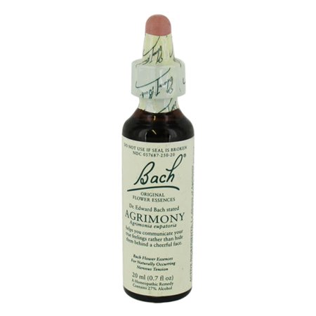 Bach Original Flower Essences For Nervous Tension, Agrimony 0.7 Oz, 6 Pack
