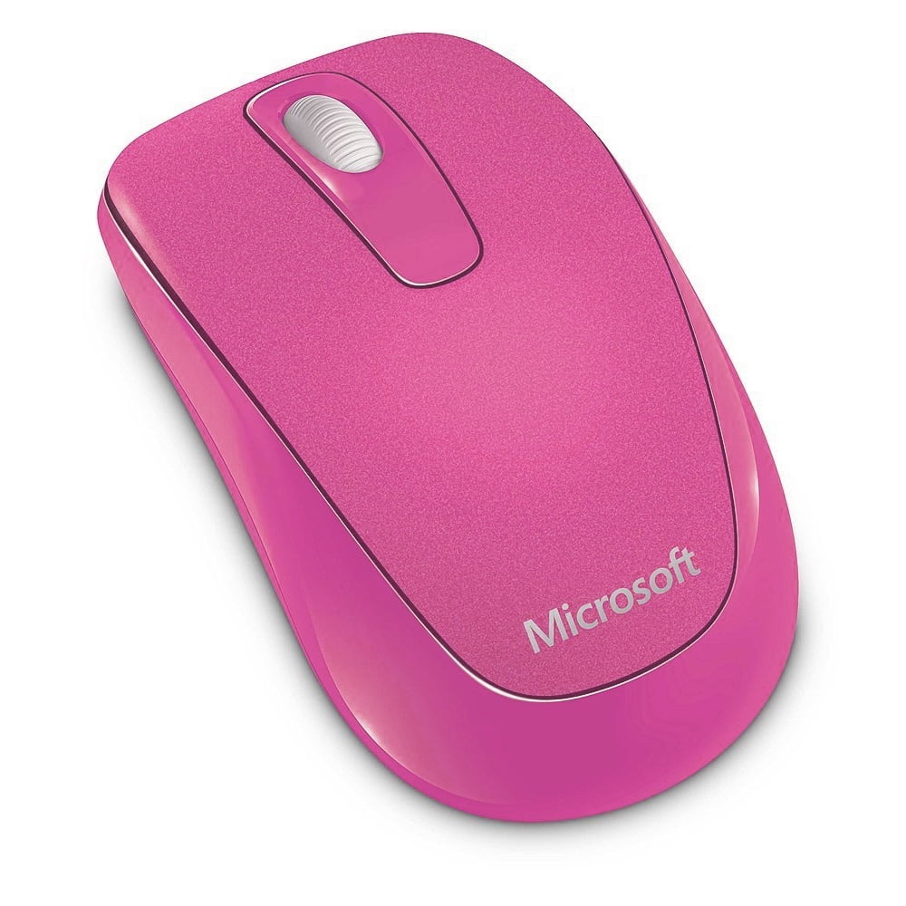 Microsoft Nano Transceiver 1000 dpi 3 Button Wireless Mouse (Pink) 2CF00052