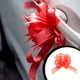thumbnail image 4 of Inteprter Tire de la cinta de lazos para envolver regalos Cestas de regalos multicolores resistentes al desgaste jubilosa Multifuncional Kits de decoración para fiestas Rojo, 4 of 6