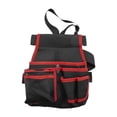 thumbnail image 4 of Bolsa de herramientas de cintura, organizador, regalo para papá, con múltiples bolsillos, bolsa de cinturón utilitario para Rojo, 4 of 8