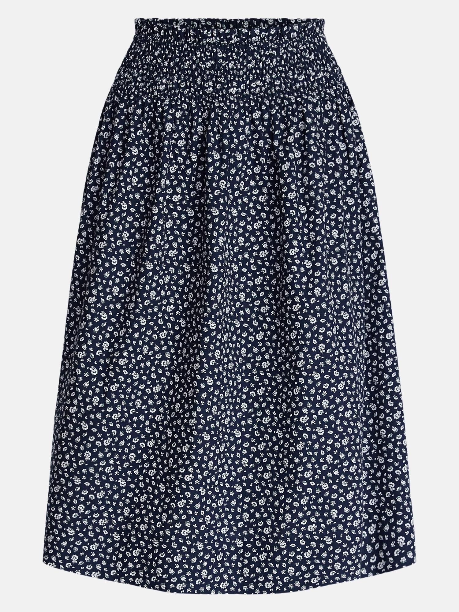 Time and Tru Women's Smocked Skirt, Sizes XS-XXXL