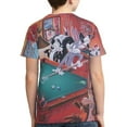 thumbnail image 2 of Looney Tunes Cartoons Boys Girls T-Shirt 3d Print Graphic Short Sleeve Tee Shirt Tops For Kids Teens, 2 of 7
