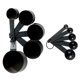 thumbnail image 2 of Tazas de Cucharas medidoras de plástico Yotijar Cuchara medidora Negro, 2 of 10