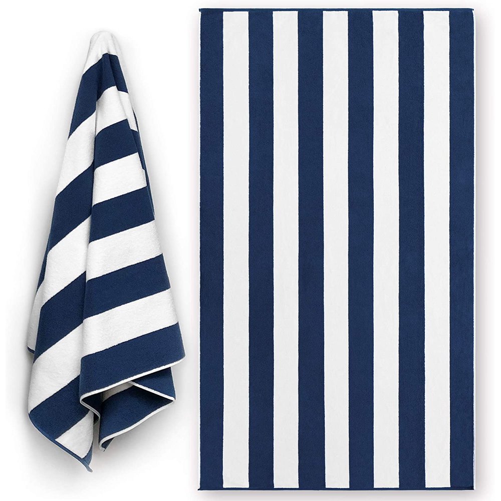Luxury Large Beach Towel Extra Soft 40 x 72 inch Prime Yacht Classic