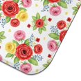 thumbnail image 5 of Pioneer Flower Floral Print Pattern Kitchen Dish Drying Mat 1 Pack, Ultra Absorbent Microfiber Drainer Mat, 16"x18", 5 of 6