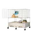 thumbnail image 1 of Spacious Outdoor Pet Rabbit Cage - Create a Dream Home Rabbit Villa with an Inviting Rabbit Nest for Your Furry Friends, 1 of 3