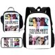 thumbnail image 3 of Mochila escolar para niños cantantes con bolsas para el almuerzo, bolsas para lápices, mochilas escolares para niños y niñas Swifts, el mejor regalo T-taylors, 3 of 5
