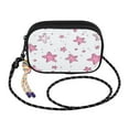 thumbnail image 2 of Stylish Crossbody Phone Bag Purse Handbags Adjustable Strap, Compact Design for Essentials Pink Stars, 2 of 7