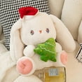 thumbnail image 3 of Cute Cartoon Christmas Rabbit Plush Toy Rabbit Doll Childrens Comfort Doll Christmas Birthday Gift, 3 of 5