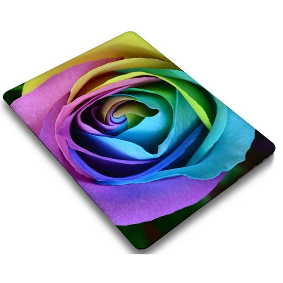 KSK KAISHEK Hard Shell Case Cover Only Compatible 2022.0 Released MacBook Air 13.6 Inch with Retina Display Touch ID Type C Model: A2681 Rose series 0387