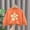 Orange, variant on Bnwani Toddler Girl Sweatshirt Cotton Crew Neck Long Sleeve Fall Base Sweatshirt Tie-Dye Floral Printed Tops Pullover