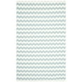 thumbnail image 5 of SAFAVIEH Dhurries Karissa Geometric Area Rug, Ivory/Blue, 3' x 5', 5 of 5