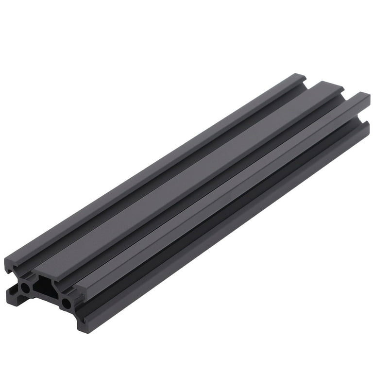 200mm Black V Slot Aluminum Linear Rail Guide for DIY 3D Printer & Precision Engraving, Embeddable Profile for Custom Printing Projects - 7.87 Inch 200mm Black V Slot Aluminum Linear Rail Guide for DIY 3D Printer & Precision Engraving, Embeddable Profile for Custom Printing Projects - 7.87 Inch