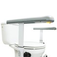 thumbnail image 4 of Barandillas de seguridad para inodoros KMINA para personas mayores, 150 kg, ajustables, 4 of 7