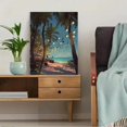 thumbnail image 5 of Wild Flower Mushroom Watercolor Canvas Print Home Entryway Cafe Wall Art, 5 of 8