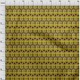 thumbnail image 3 of oneOone Georgette Viscose Fabric Leaves & Floral Block Print Fabric By The Yard 42 Inch Wide, 3 of 5