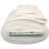 Pellon White Cotton Quilting Batting with Stabilizing Scrim 96" x 9 Yards by the Bolt