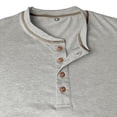 thumbnail image 6 of Nafuu Males T Shirts Solid Color Crew Neck Short Sleeve For Soft Breathable Everyday Tee Top Comfort Home Workout Shirts For Men, 6 of 7