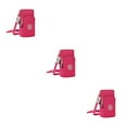 thumbnail image 2 of Youkk Stylish And Convenient Unisex Shoulder Bag Spacious And Durable Suitable Rose Red 3Set, 2 of 6