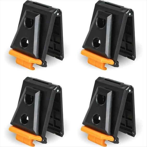 Paquete de 4 Clips para CinturóN de Herramientas y Bolsas para los Modelos TOU-CT, TOU-CT-150, TB-CT-150SP y Bolsas ClipTech.