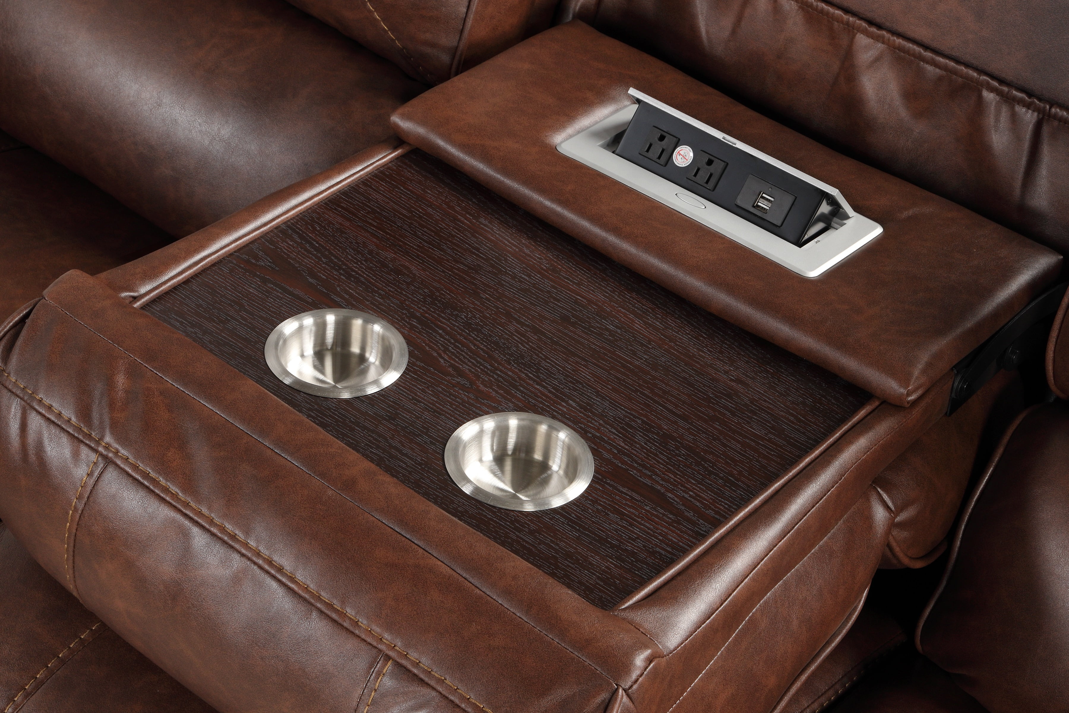 Broyhill wellsley on sale leather reclining sofa