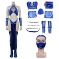 thumbnail image 3 of Disfraz de fantasía de Kitana de Mortal Kombat, lencería sexy para mujeres adultas, ropa interior, muñecos de peluche de Kitana, traje de juego de rol de Halloween, 3 of 5