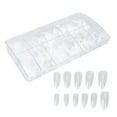thumbnail image 2 of Fake Nail Tip,500pcs Transparent Nail Tip Fake Nail False Nail Precision Engineered, 2 of 14