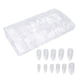 thumbnail image 2 of Punta de uñas postizas, 500 piezas de uñas postizas transparentes, uñas postizas transparentes, probadas y confiables, 2 of 8
