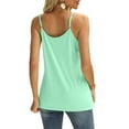 thumbnail image 7 of Leesechin Womens Tank Tops Women's Pullover Sleeveless Solid Color Loose Vest Tops, 7 of 7